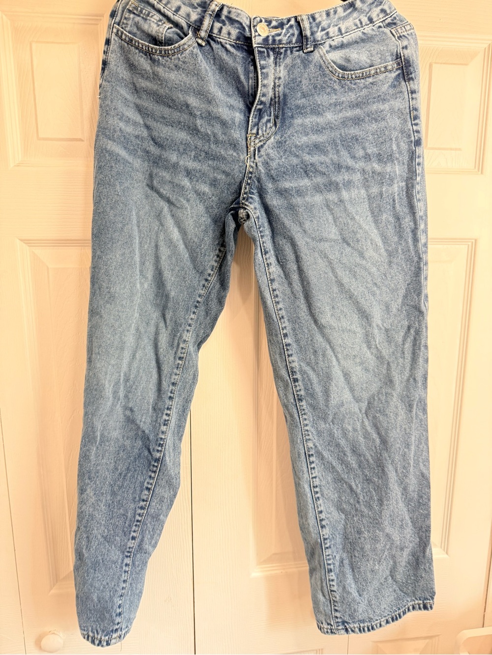 SHEIN Light Blue Denim Jeans